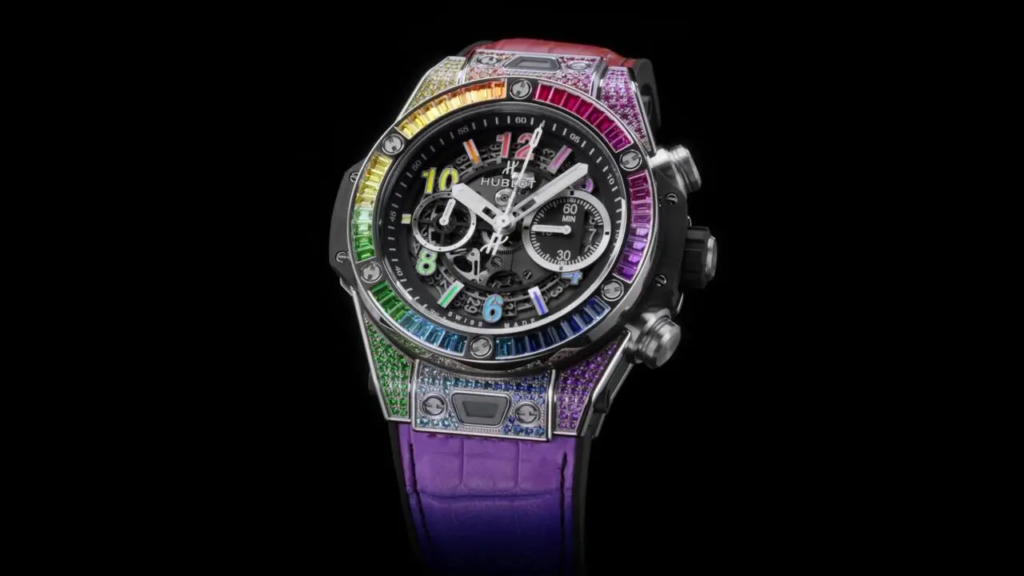 Hublot Big Bang Unico Titanium Rainbow