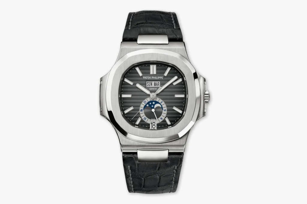 Montre Patek philippe Nautilus phase lunaire